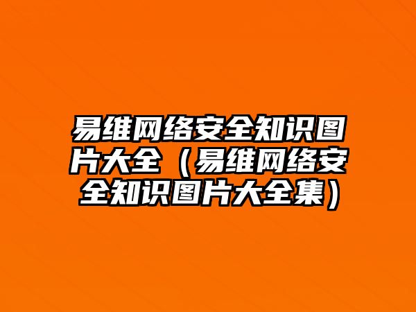 易維網(wǎng)絡(luò)安全知識圖片大全（易維網(wǎng)絡(luò)安全知識圖片大全集）