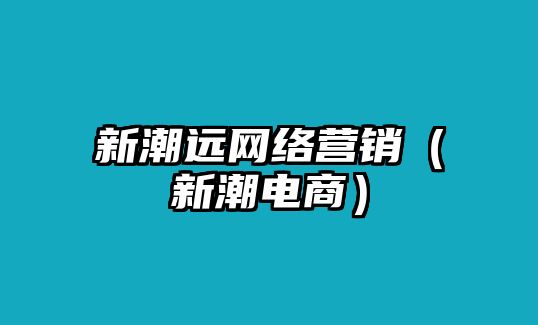 新潮遠(yuǎn)網(wǎng)絡(luò)營銷（新潮電商）