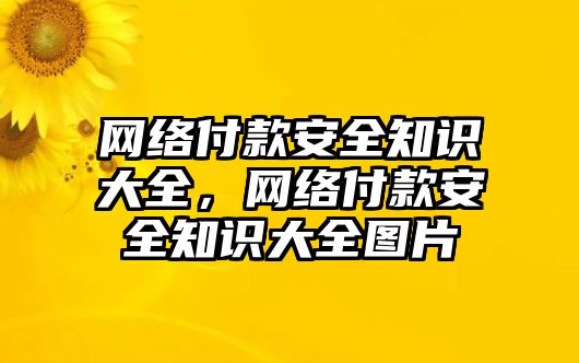 網(wǎng)絡(luò)付款安全知識大全，網(wǎng)絡(luò)付款安全知識大全圖片